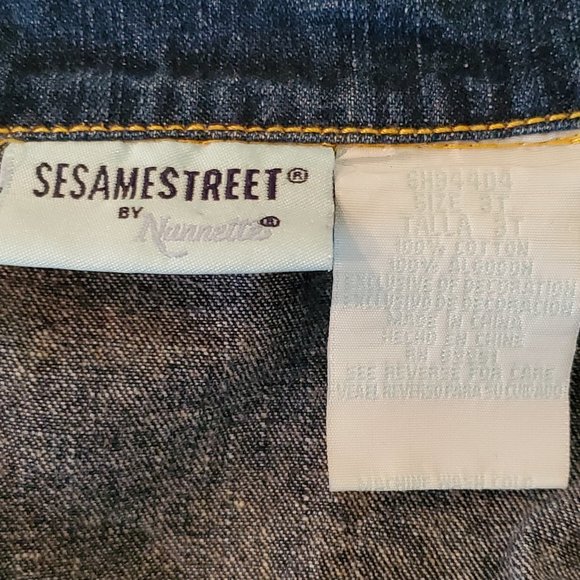 Sesame Street by Nanette Elmo Skater Denim Jacket - Picture 7 of 7